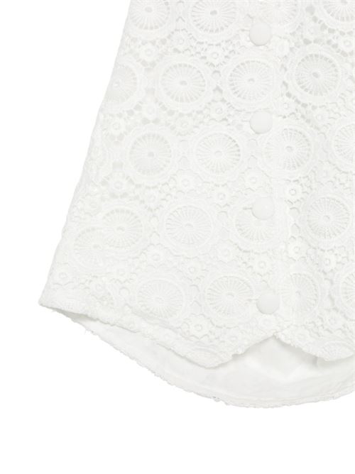Gilet bambina Twinset bianco TWINSET Kids | 261GJ2Q2000526